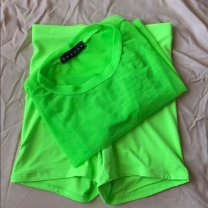 Neon Green 2- Piece